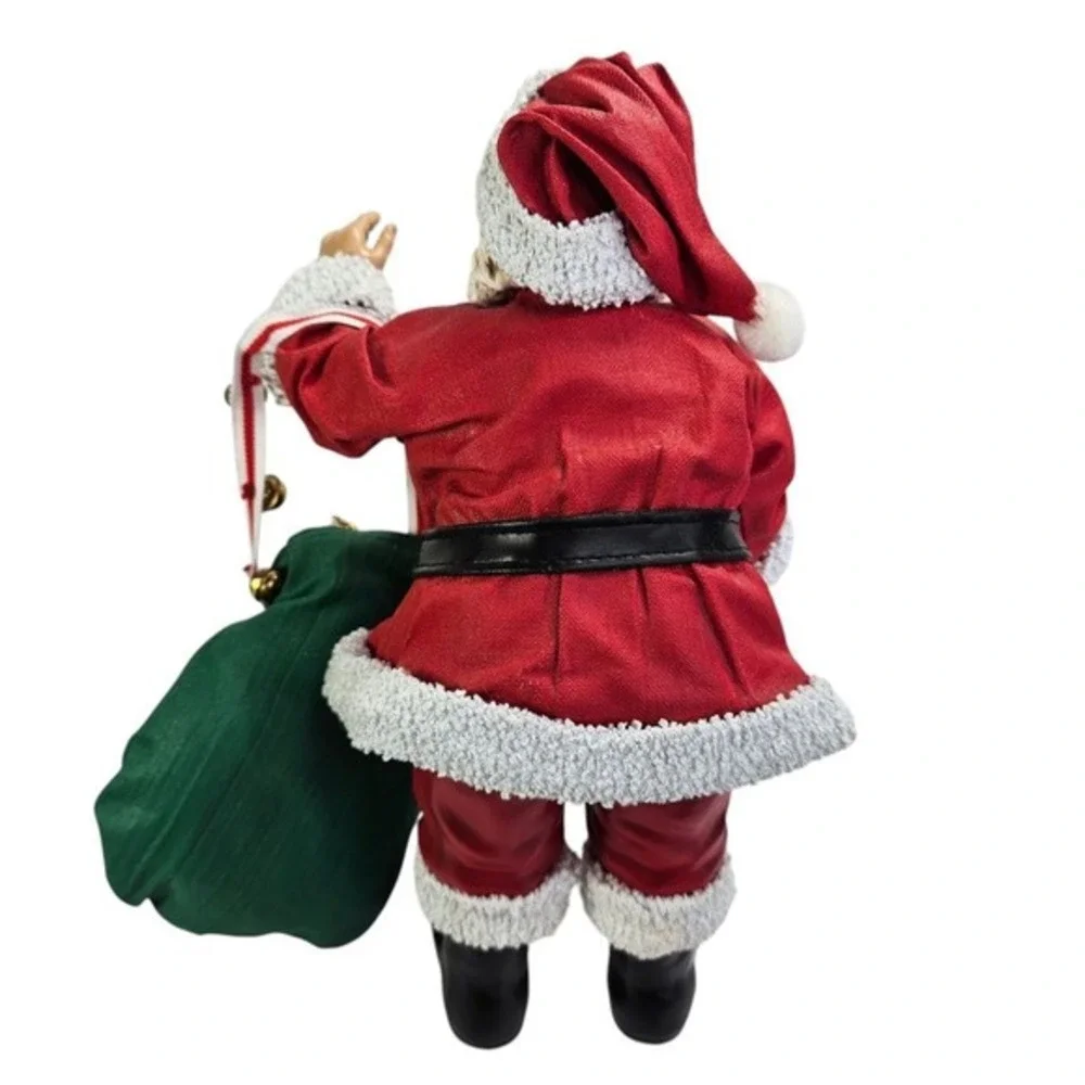 Possible Dreams Clothtique Santa Claus Full Pack Toys‎ Christmas Decor Vtg READ